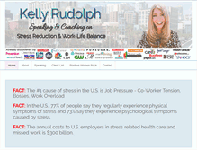 Tablet Screenshot of kellyrudolph.com